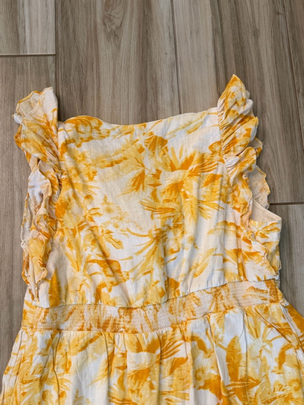 Express Yellow Maxi Dress - Picture 11 of 16